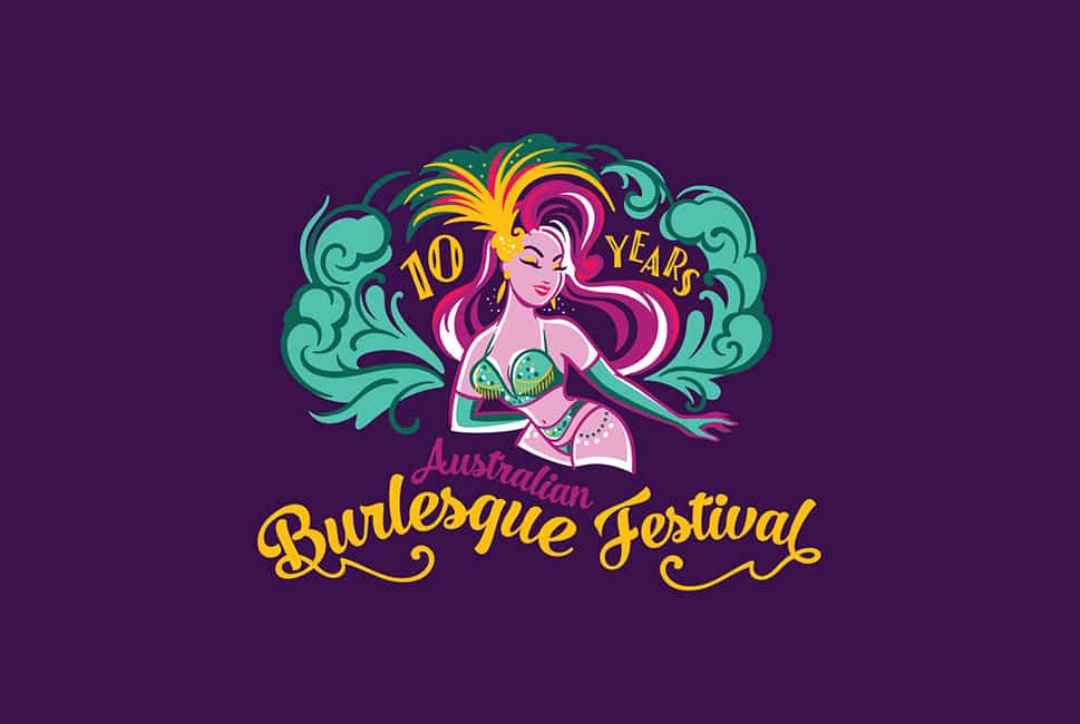 Australian Burlesque Festival website design